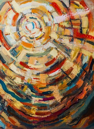 Original oil painting on canvas